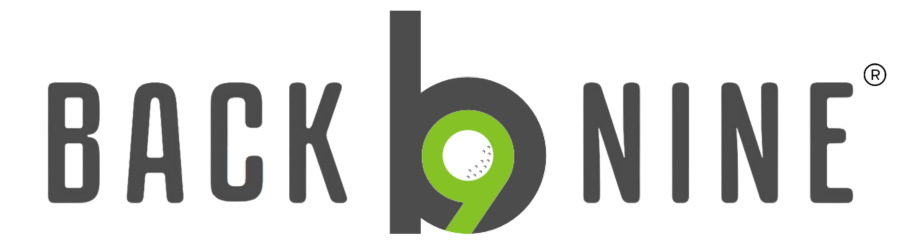 The Back Nine Golf Simulator near me indoor golf near me trackman best top golf logo
