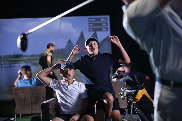 About the back nine golf simulator indoors best golf near me9
