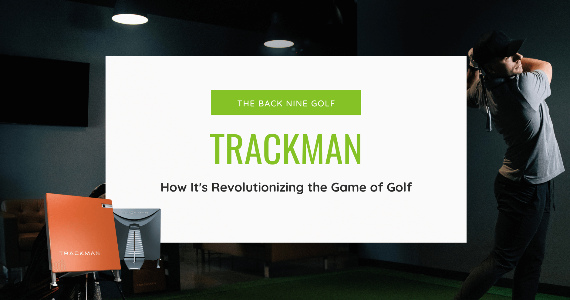 what is how does trackman technology work in golf course indoor simulator near me the back nine back9 golf and entertainment (1)
