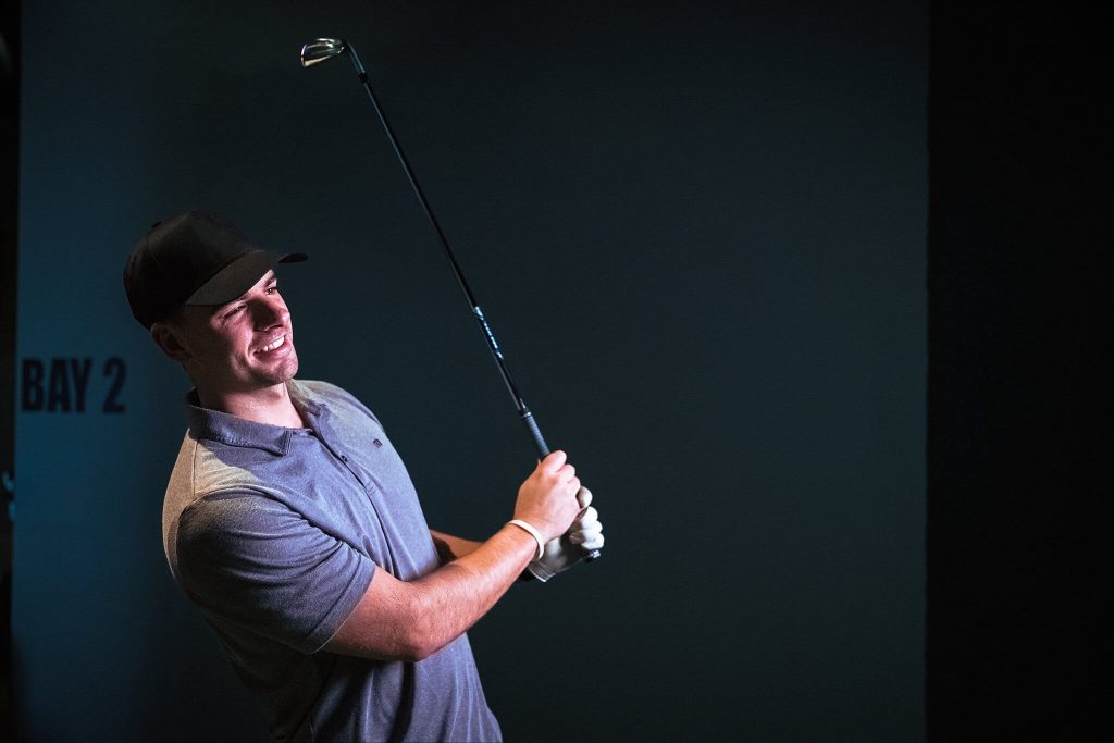 Why Indoor Golf Simulators are the Best Way to Improve Your Game The Back Nine Golf Simulator near me indoor golf Back 9 trackman_0051