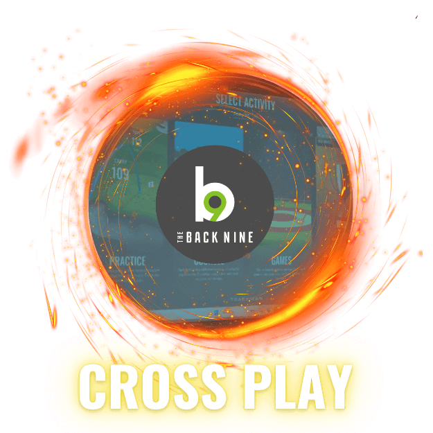 About what is cross play the back nine back9 golf course near me logo birdie